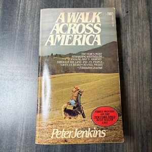 A Walk Across America Peter Jenkins Fawcett Crest Paperback 1979 Vintage Memoir